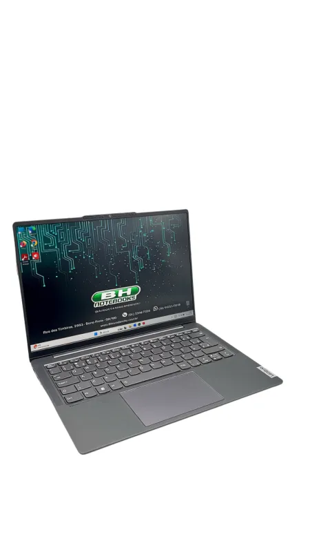 Lenovo Yoga Slim 6 14IAP8, i5-1240p, 16gb (soldada), 512gb ssd , 14'